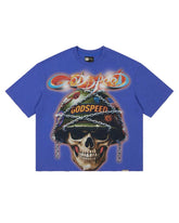 Godspeed Badges Of Honor Tee Royal Blue