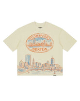 Godspeed Boston Skyline Tee Bone