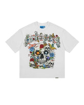 Godspeed Cosmic Remains NG Tee White