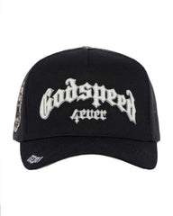 Godspeed Forever Trucker Hat Black/White