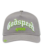 Godspeed Forever Trucker Hat Grey/Lime