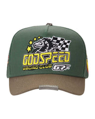 Godspeed GRC Members Snapback Hat Green/Brown