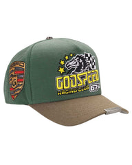 Godspeed GRC Members Snapback Hat Green/Brown