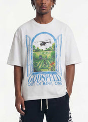 Godspeed Helipad Dreams Tee White