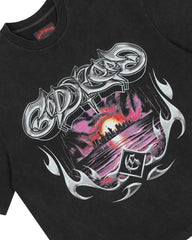 Godspeed Liberty Sunset Tee Black