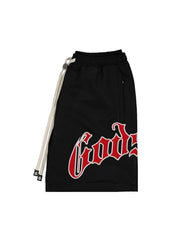 Godspeed OG Logo Nylon Shorts Bred
