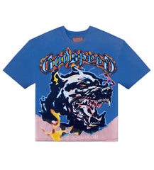 Godspeed Off The Leash Tee Royal Blue