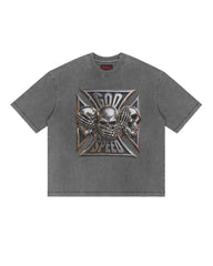 Godspeed Omerta Tee Ash Grey