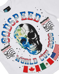 Godspeed Planet Futbol Tee White