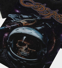 Godspeed Space Traveler Layered Tee Black