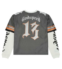 Godspeed TD Layered Jersey Black/White/Orange