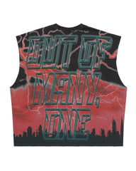 Godspeed Voltage Sleeveless Tee Black/Red