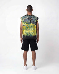 Godspeed Voltage Sleeveless Tee Black/Yellow