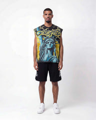 Godspeed Voltage Sleeveless Tee Black/Yellow