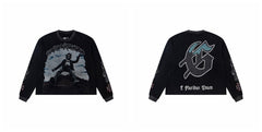 Godspeed "E Pluribus Unum" Figure Graphic Black Long Sleeve Tee