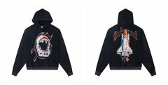 Vintage "Godspeed" Space Shuttle Oversized Hoodie