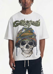 Godspeed Badges Of Honor II NG Tee White