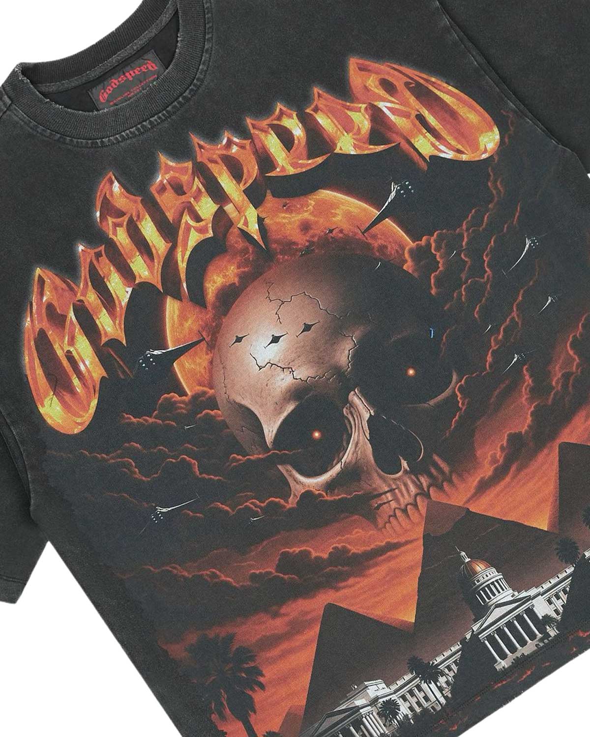 Godspeed Echoes Of Empire Tee Black