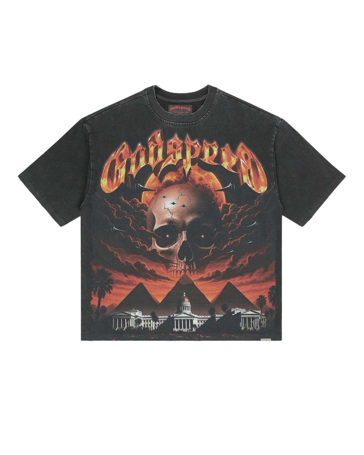 Godspeed Echoes Of Empire Tee Black