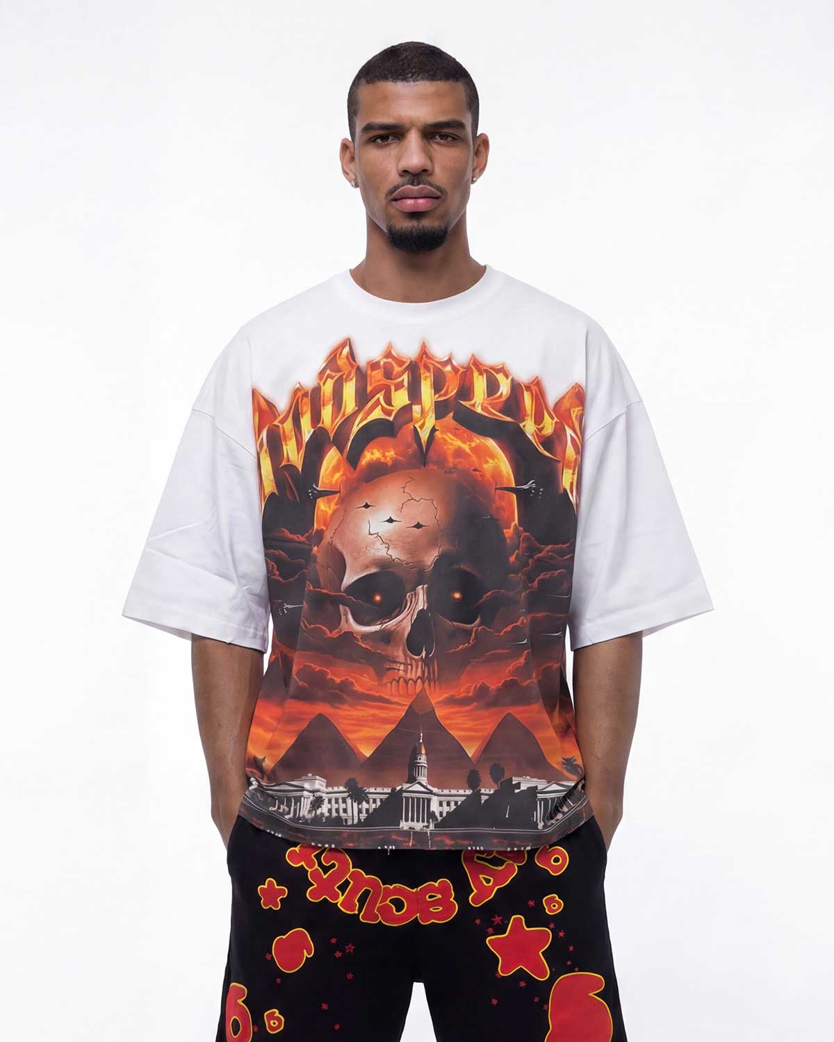 Godspeed Echoes Of Empire Tee White