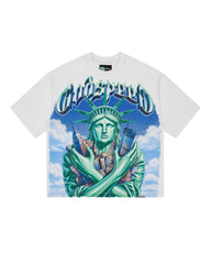 Godspeed Empire Guardian Tee White