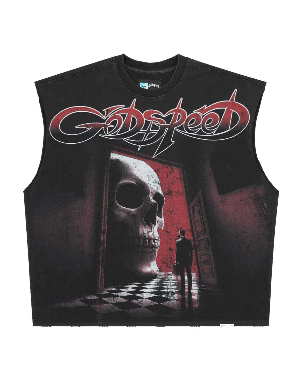 Godspeed Fate's Doorstep Sleeveless Tee Black