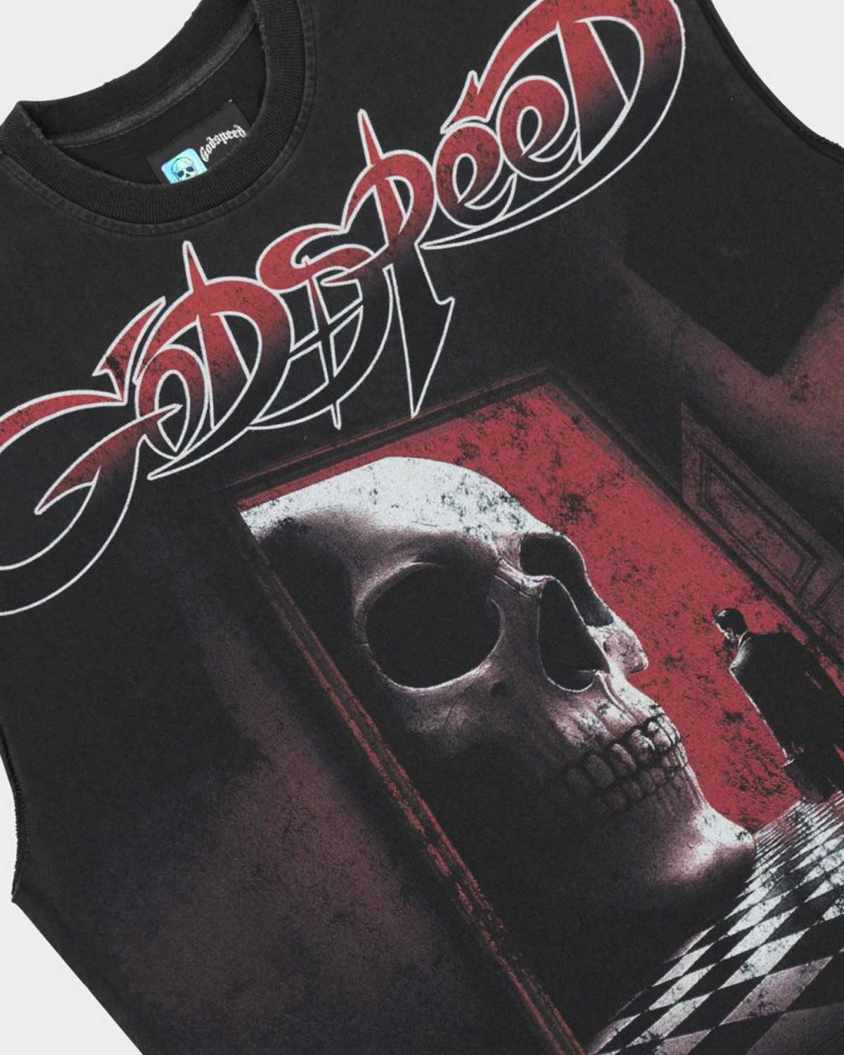 Godspeed Fate's Doorstep Sleeveless Tee Black