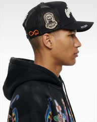 Godspeed Forever Trucker Hat Black/White