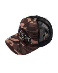 Godspeed Forever Trucker Hat Brown/Green Camo