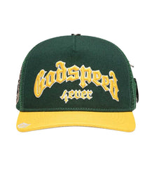 Godspeed Forever Trucker Hat Green/Yellow