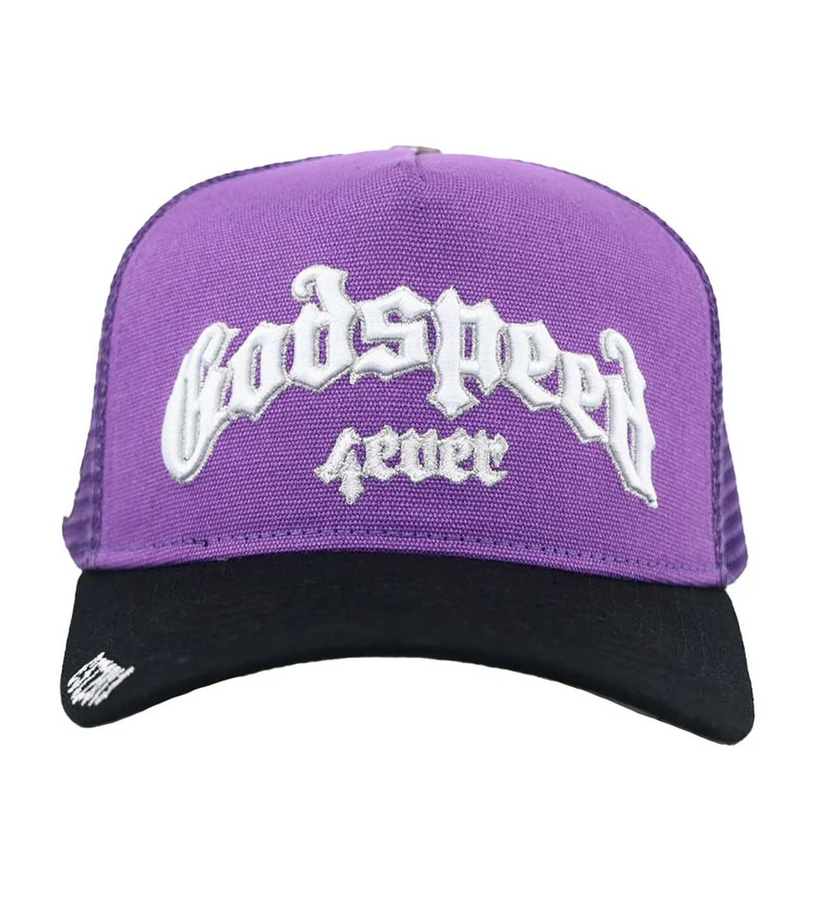 Godspeed Forever Trucker Hat Purple/Black