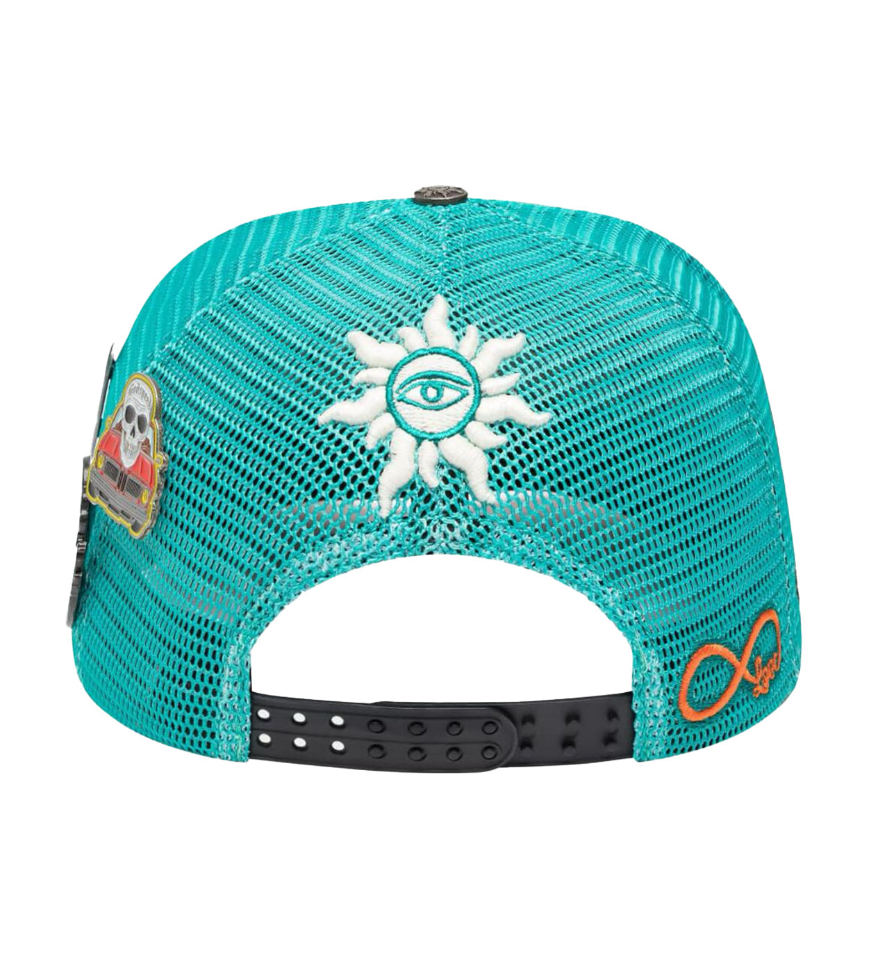 Godspeed Forever Trucker Hat Turquoise/Black