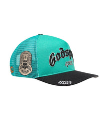 Godspeed Forever Trucker Hat Turquoise/Black