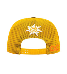 Godspeed Forever Trucker Hat Yellow