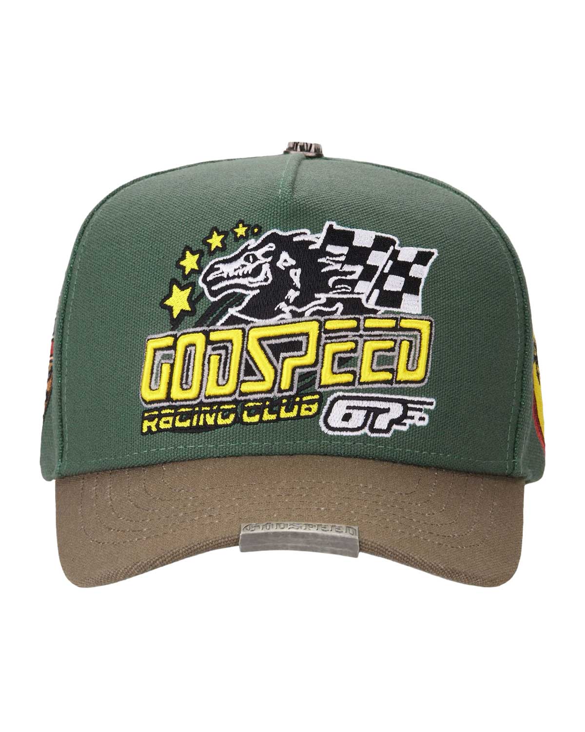 Godspeed GRC Members Snapback Hat Green/Brown