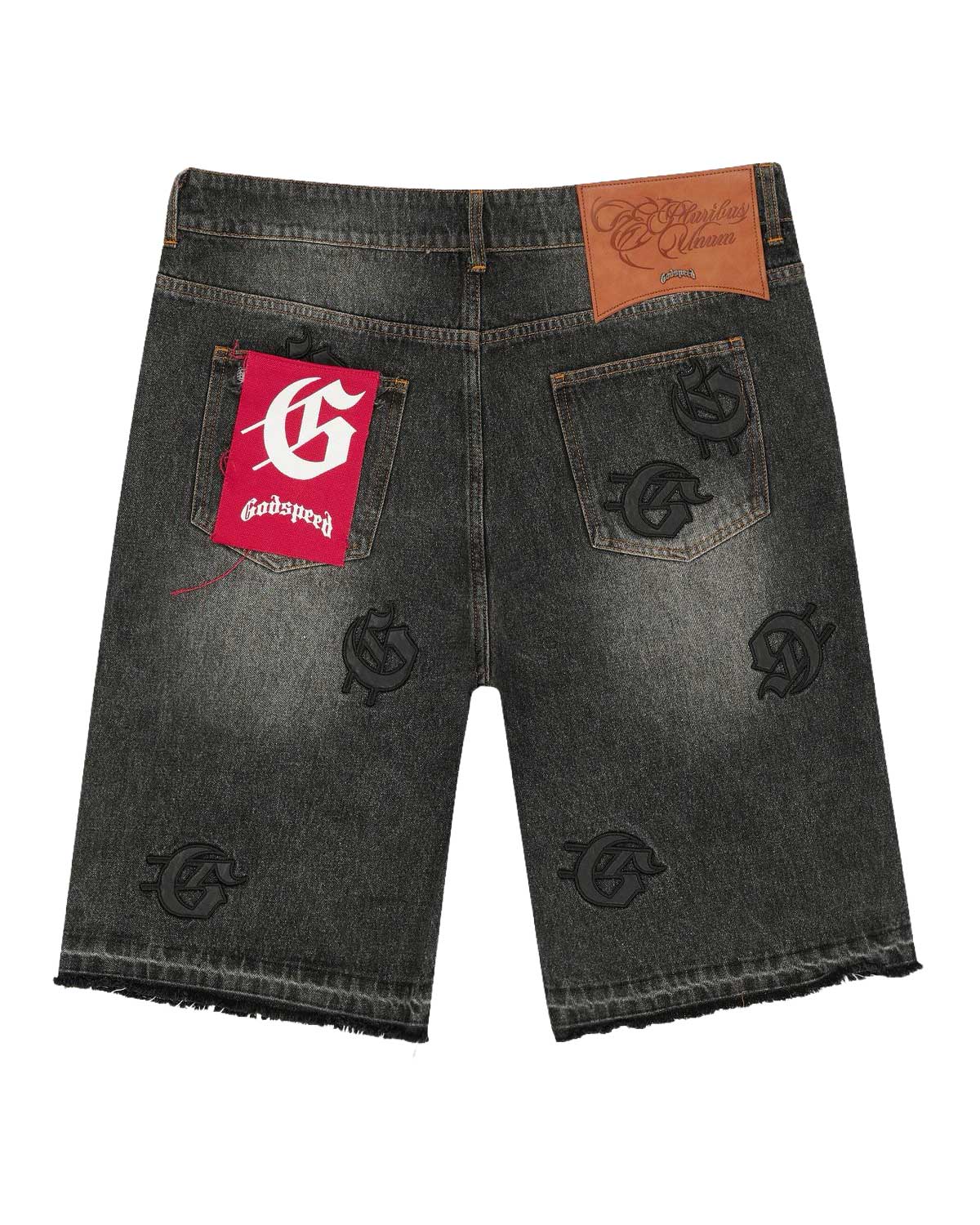 Godspeed Infinity Denim Shorts Black Boom