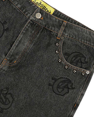Godspeed Infinity Denim Shorts Black Boom