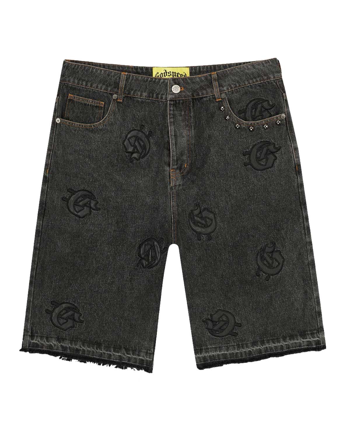 Godspeed Infinity Denim Shorts Black Boom
