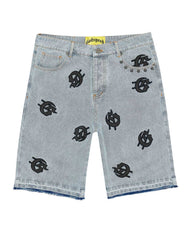 Godspeed Infinity Denim Shorts Blue Boom