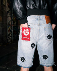 Godspeed Infinity Denim Shorts Blue Boom
