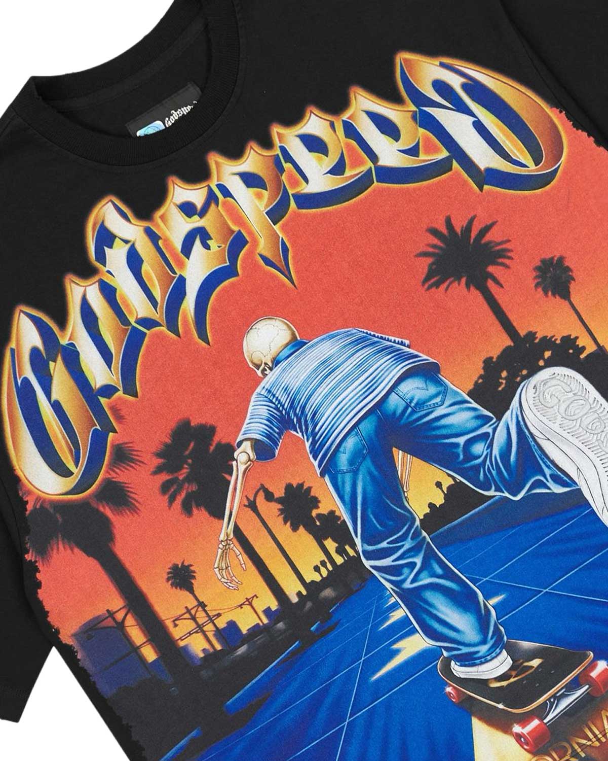 Godspeed Kick Push Tee Black