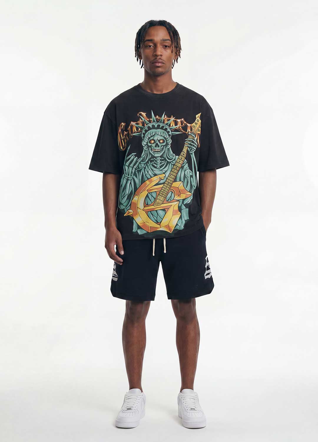 Godspeed Liberty Rock Tee Black