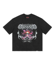 Godspeed Liberty Sunset Tee Black