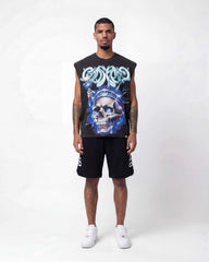 Godspeed Liberty Tears Sleeveless Tee Black
