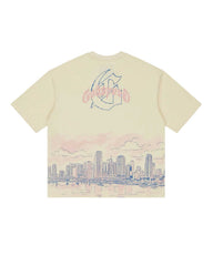 Godspeed Miami Skyline Tee Bone