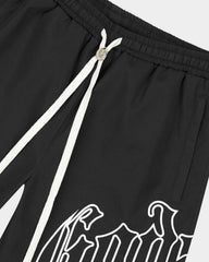 Godspeed OG Logo Nylon Shorts Black/White