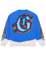 Godspeed Off The Leash L/S Tee Royal Blue