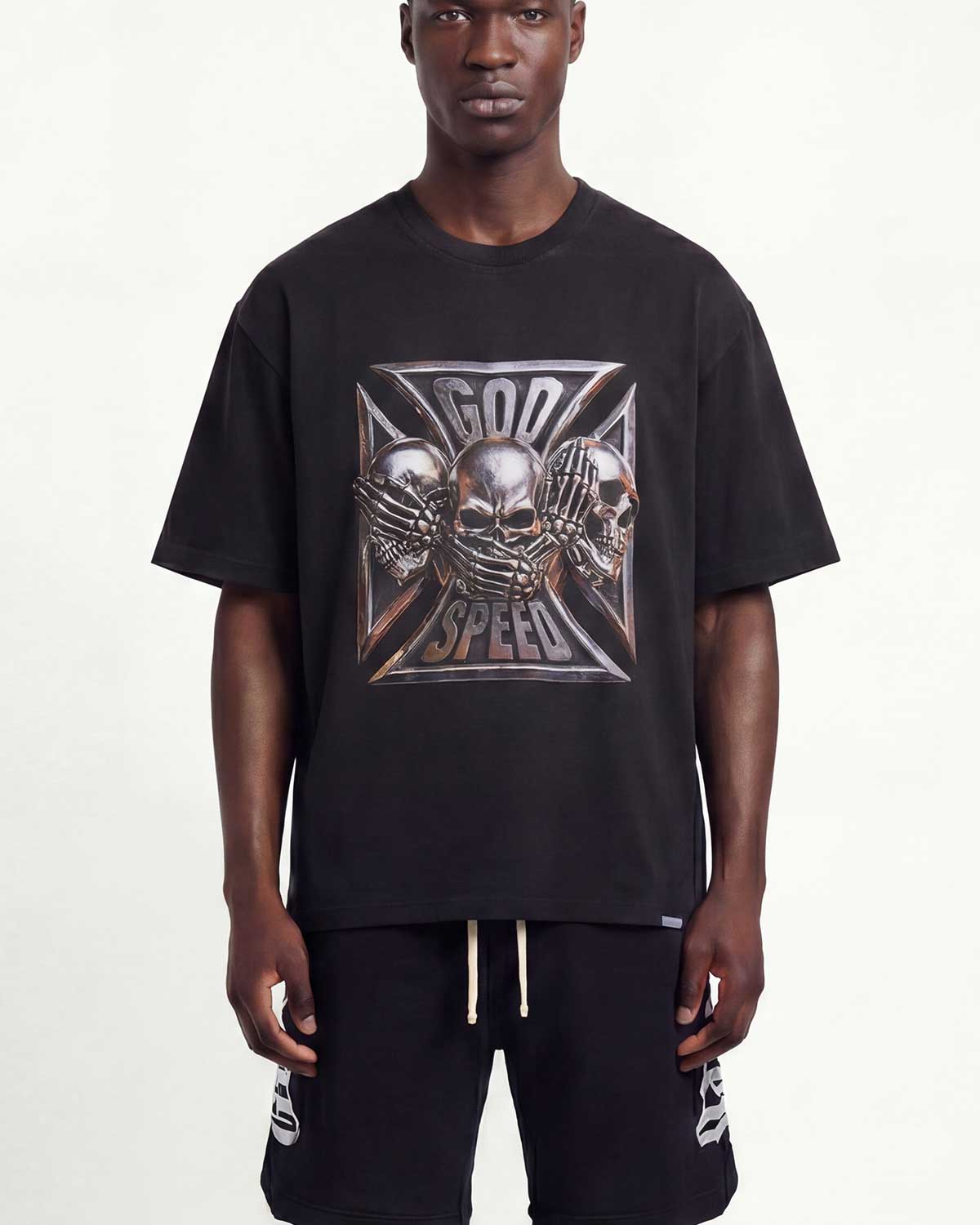 Godspeed Omerta Tee Black
