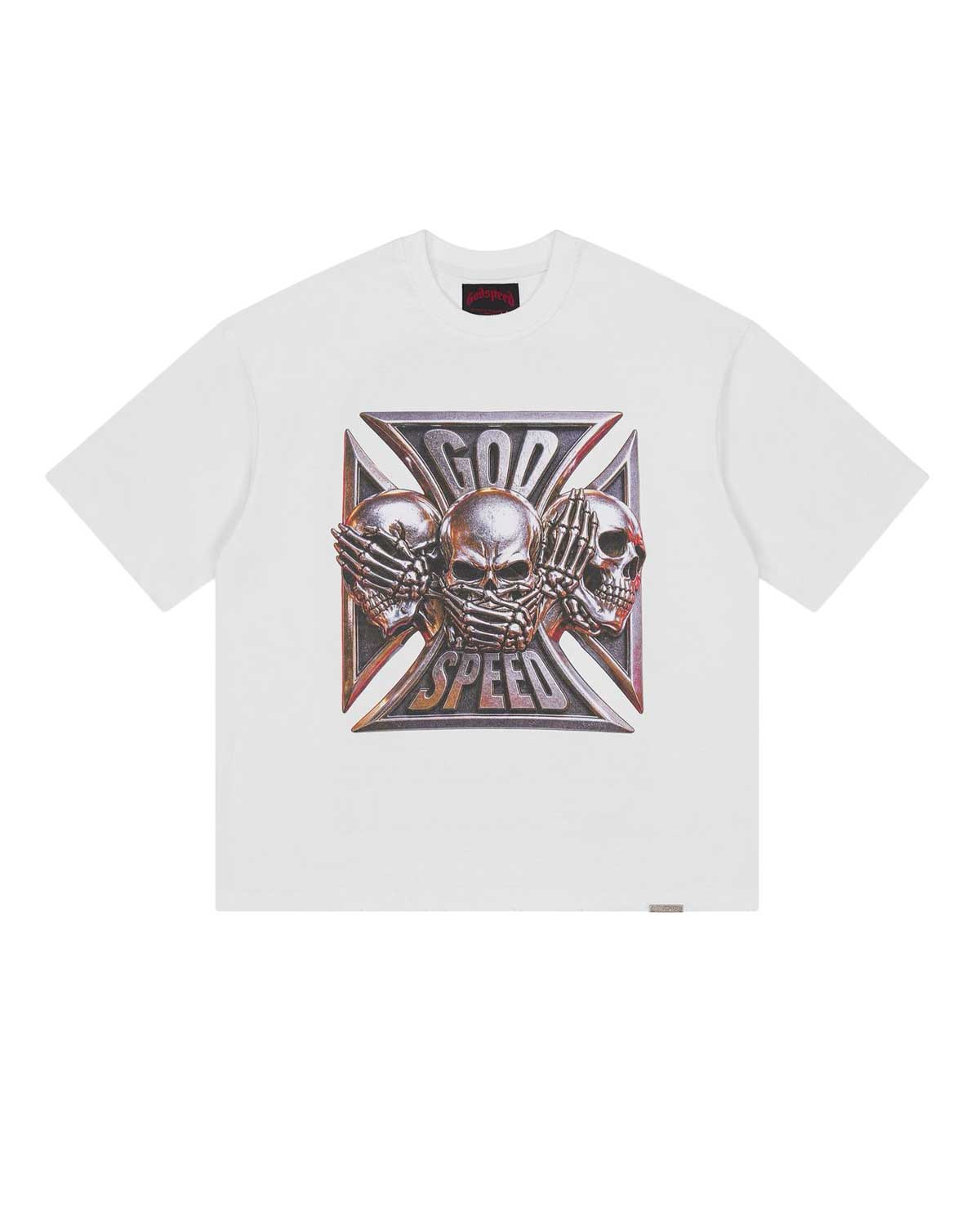 Godspeed Omerta Tee White