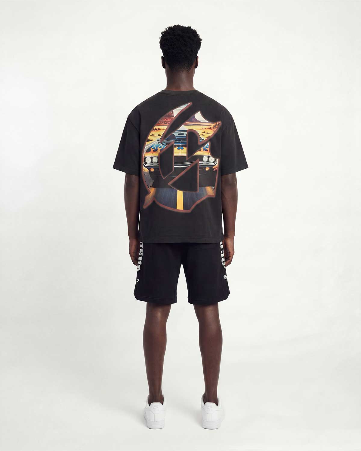 Godspeed On the Run II Tee Black
